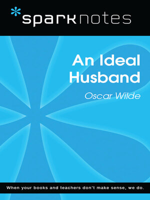 cover image of An Ideal Husband (SparkNotes Literature Guide)